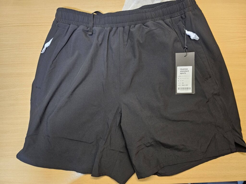 무신사 스탠다드 스포츠 퀵 드라이 짐 7인치 쇼츠 내돈내산 솔직 리뷰3